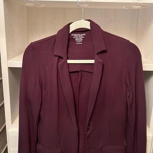 Burgundy Majestic Filatures Blazer